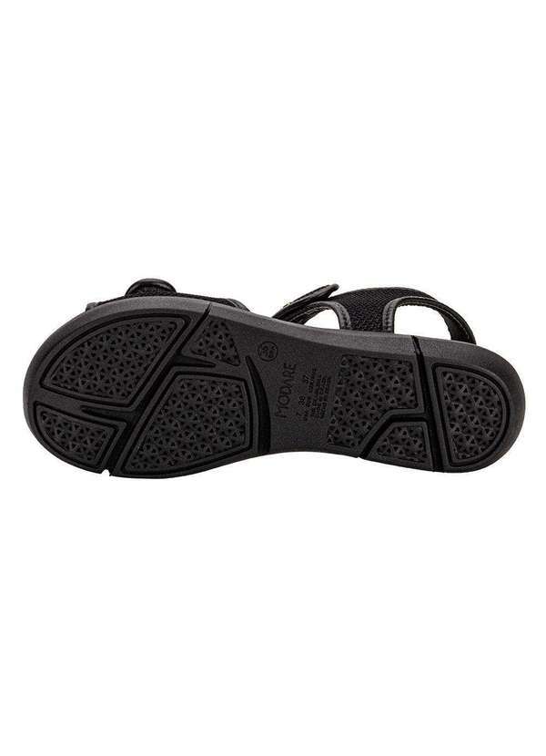 Modare - Sandália Feminina Flat Modare 7142118 - Preto 4