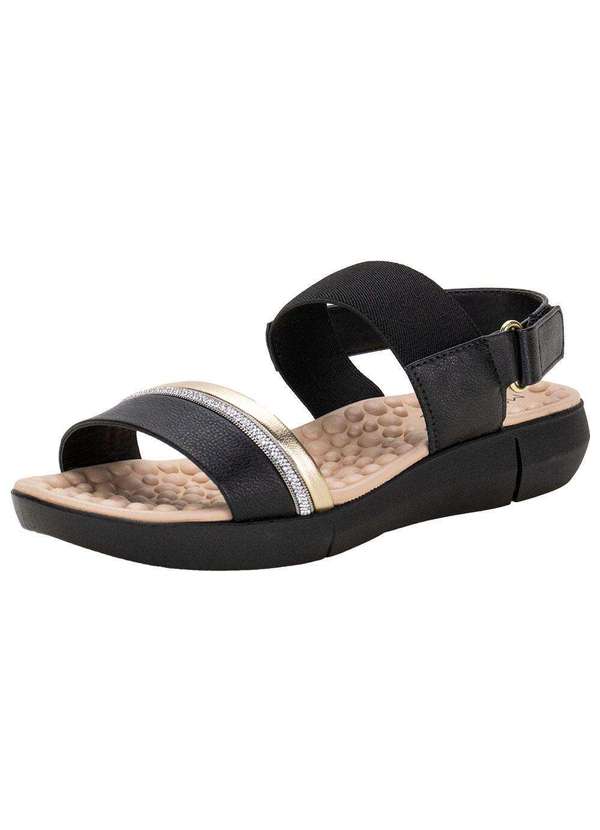 Modare - Sandália Feminina Flat Modare 7142133 - Preto