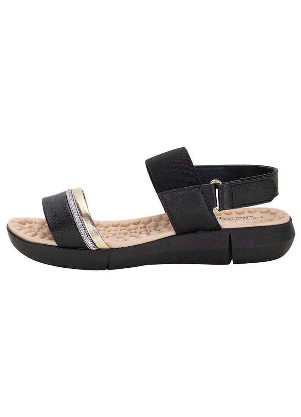 Modare - Sandália Feminina Flat Modare 7142133 - Preto 2