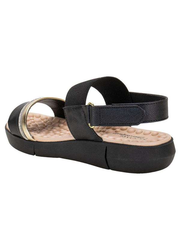 Modare - Sandália Feminina Flat Modare 7142133 - Preto 3