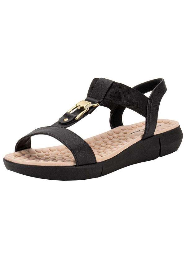 Modare - Sandália Feminina Flat Modare 7142139 - Preto