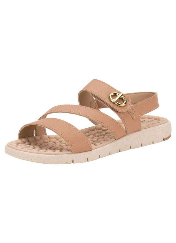 Modare - Sandália Feminina Flat Modare 7162223 - Salmão