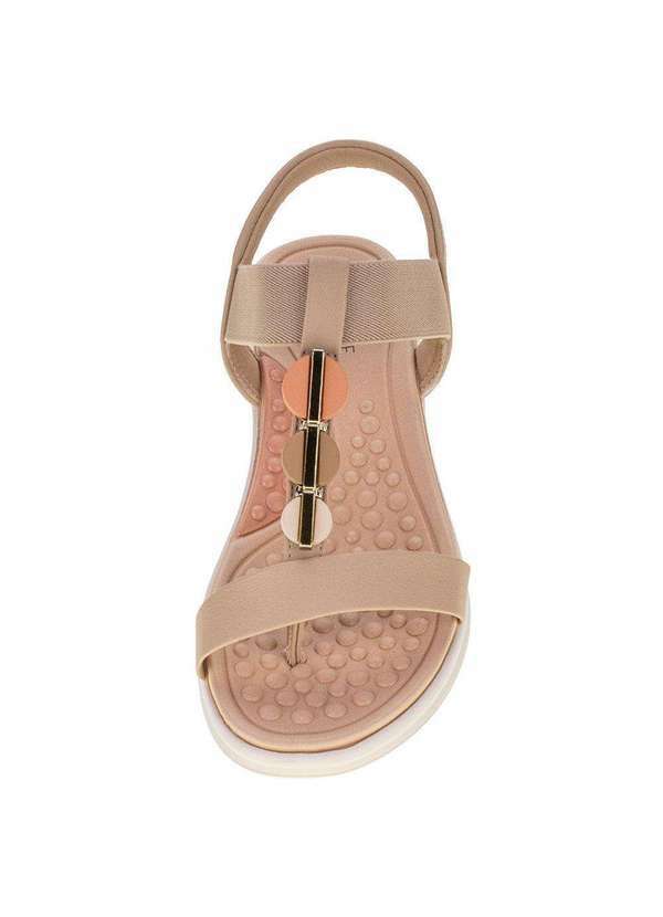 Modare - Sandália Feminina Flat Modare 7174109 - Bege 5