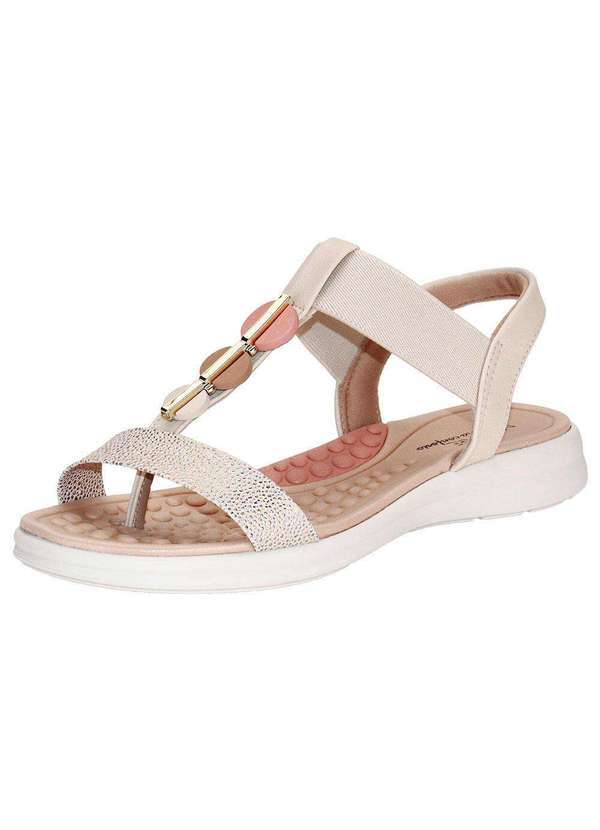 Modare - Sandália Feminina Flat Modare 7174109 - Natural