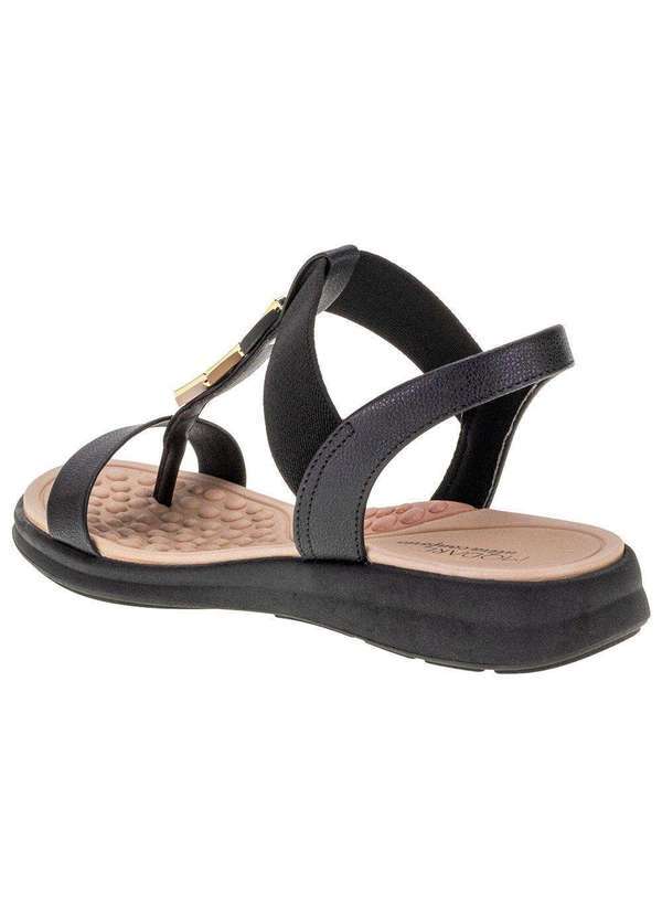 Modare - Sandália Feminina Flat Modare 7174109 - Preto 3