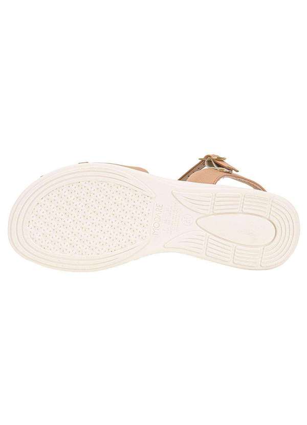 Modare - Sandália Feminina Flat Modare - 7174113 - Salmão 4