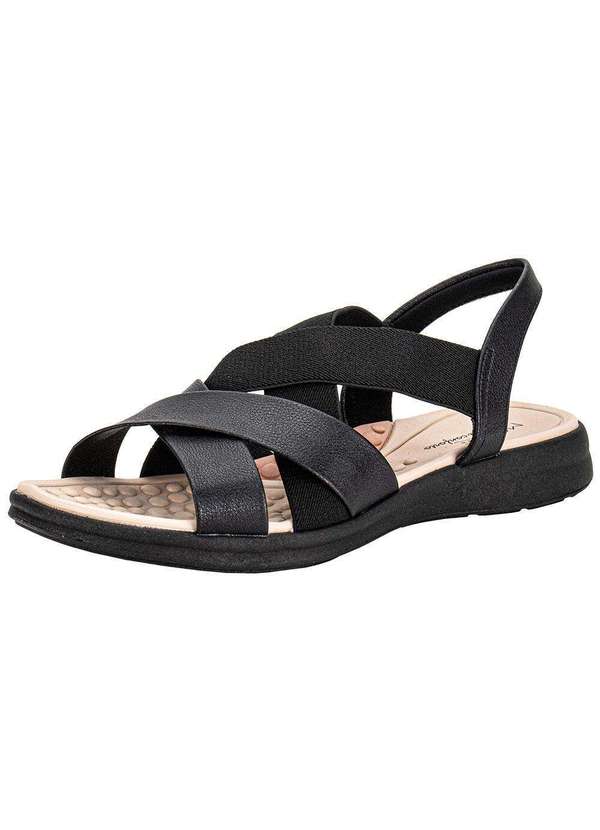 Modare - Sandália Feminina Flat Modare 7174125 Preto 1