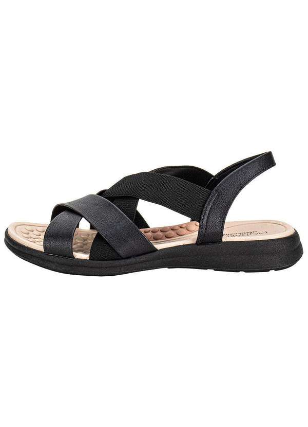 Modare - Sandália Feminina Flat Modare 7174125 Preto 2