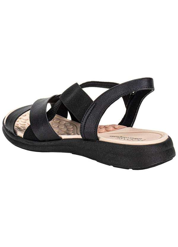 Modare - Sandália Feminina Flat Modare 7174125 Preto 3