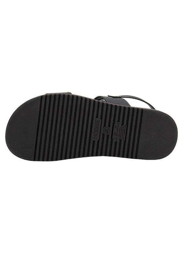Modare - Sandália Feminina Flat Modare 7178123 - Preto 4