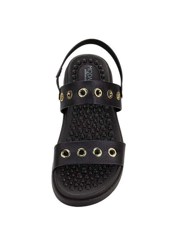 Modare - Sandália Feminina Flat Modare 7178123 - Preto 5