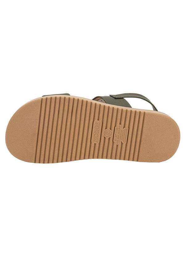 Modare - Sandália Feminina Flat Modare 7178123 - Verde 4