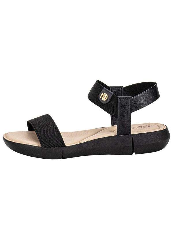 Modare - Sandália Feminina Flat Modare 7199102 Preto 2