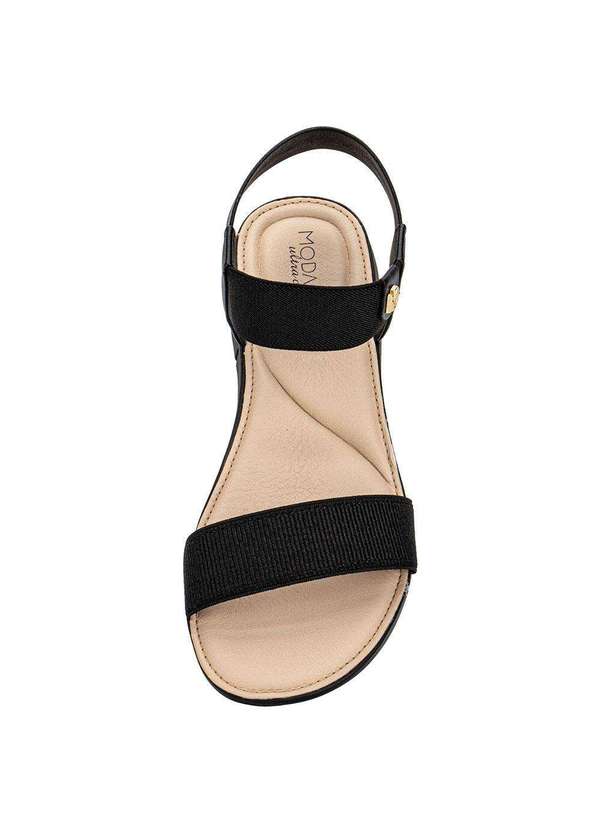 Modare - Sandália Feminina Flat Modare 7199102 Preto 5