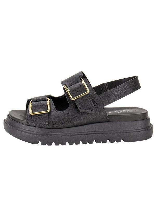 Modare - Sandália Feminina Flat Modare 7200102 - Preto 2