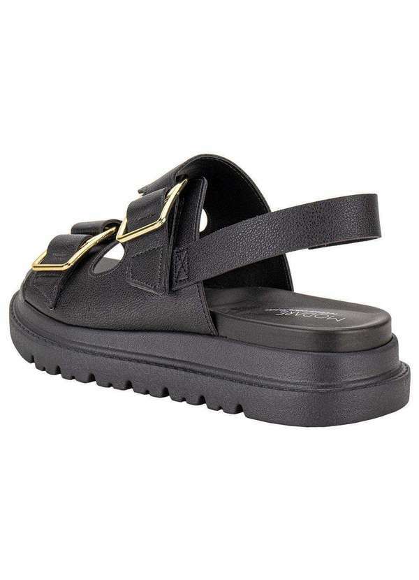 Modare - Sandália Feminina Flat Modare 7200102 - Preto 3
