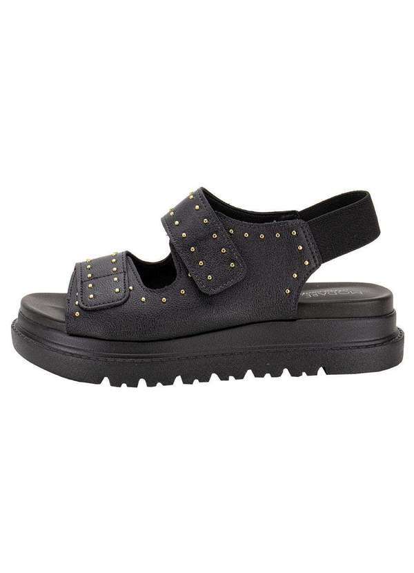 Modare - Sandália Feminina Flat Modare 7200105 - Preto 2