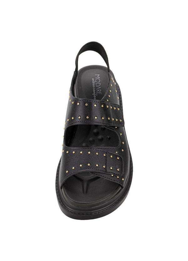 Modare - Sandália Feminina Flat Modare 7200105 - Preto 5