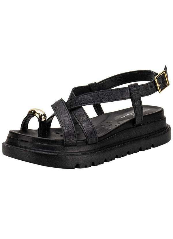 Modare - Sandália Feminina Flat Modare 7200107 Preto