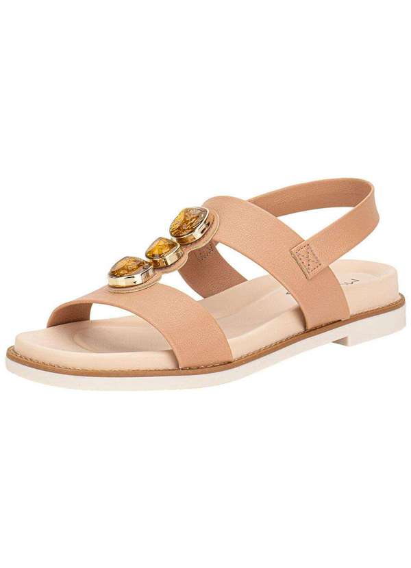 Modare - Sandália Feminina Flat Modare 7205106 - Salmão