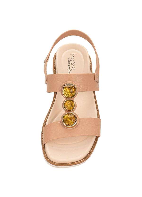 Modare - Sandália Feminina Flat Modare 7205106 - Salmão 5