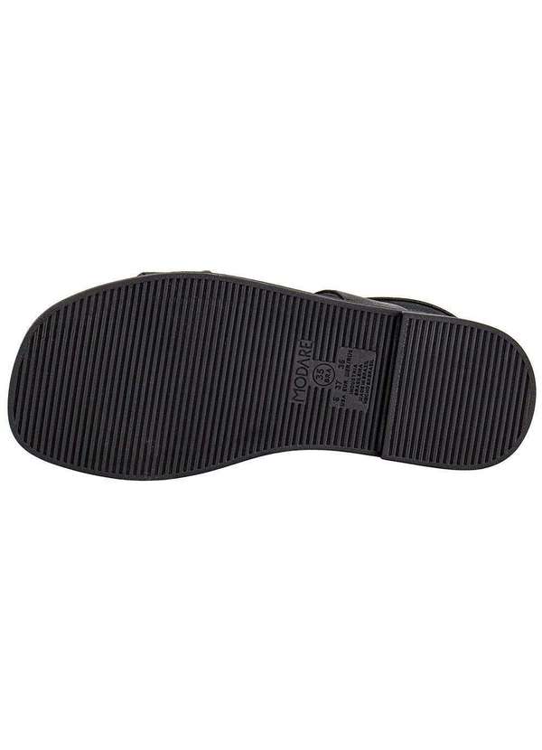 Modare - Sandália Feminina Flat Modare 7205106 - Preto 4