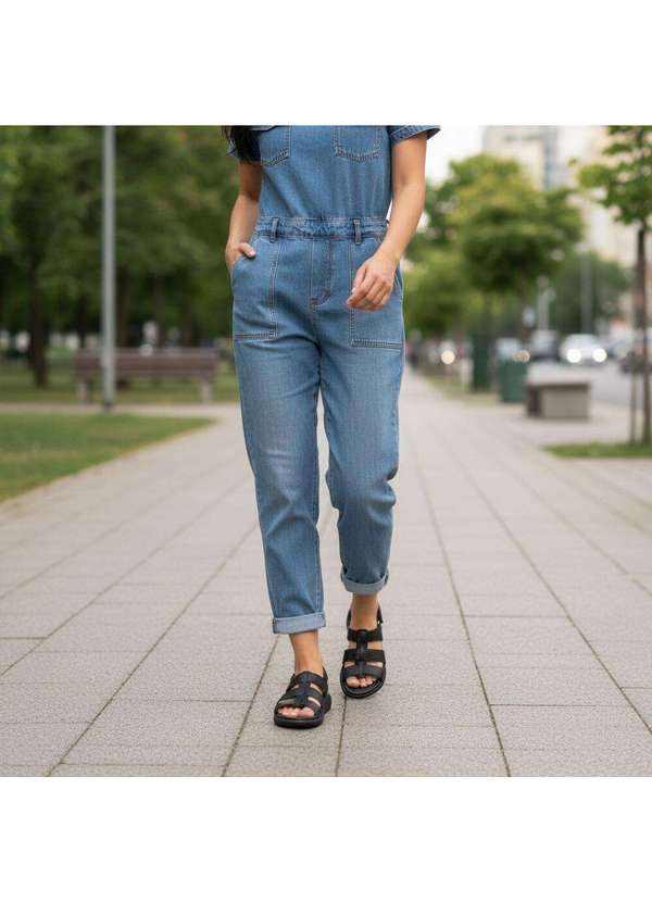 Modare - Sandália Feminina Flat Modare 7206205 Preto 2