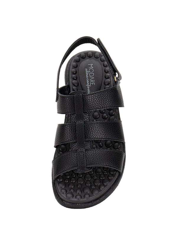 Modare - Sandália Feminina Flat Modare 7206205 Preto 5