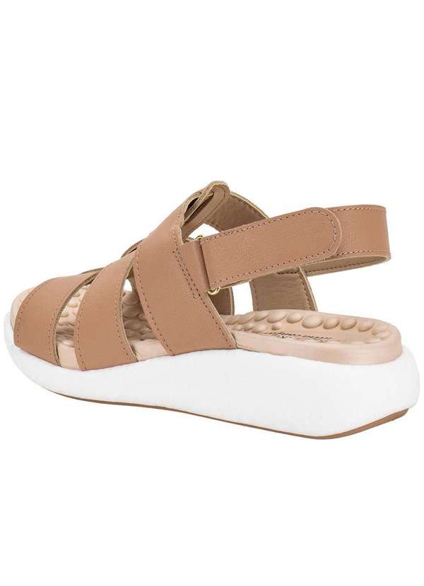 Modare - Sandália Feminina Flat Modare 7206205 Salmão 3