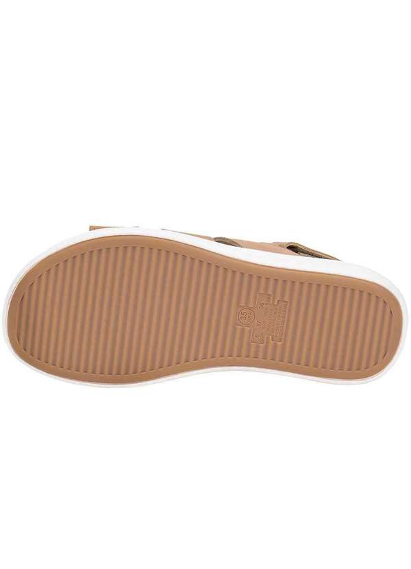 Modare - Sandália Feminina Flat Modare 7206205 Salmão 4