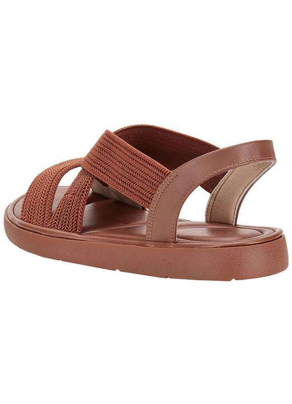 Modare - Sandália Feminina Flat Modare 7208105 Chocolate 3
