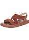Modare - Sandália Feminina Flat Modare 7208105 Chocolate - variação: Chocolate