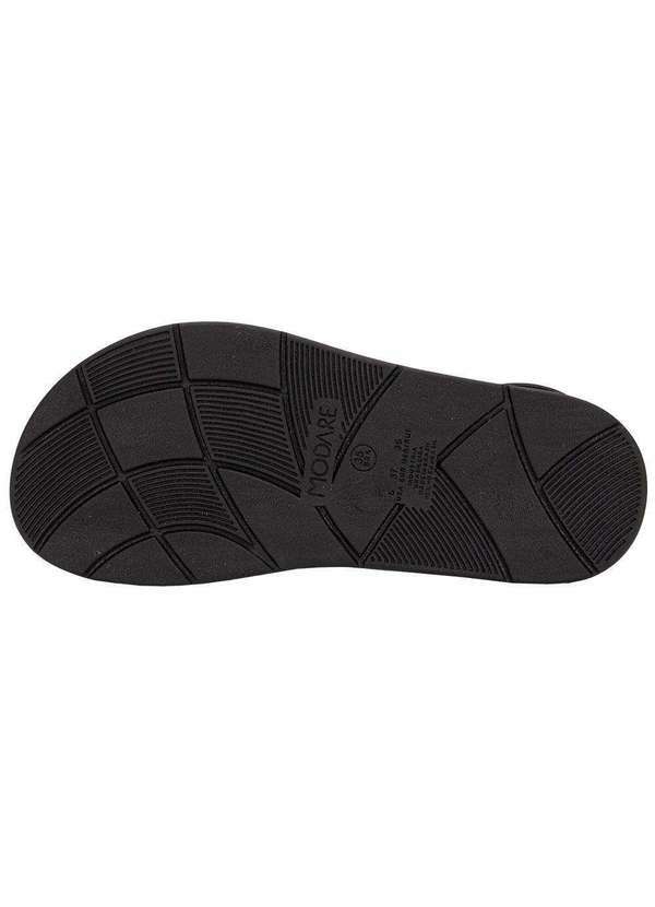 Modare - Sandália Feminina Flat Modare 7208108 Preto 4