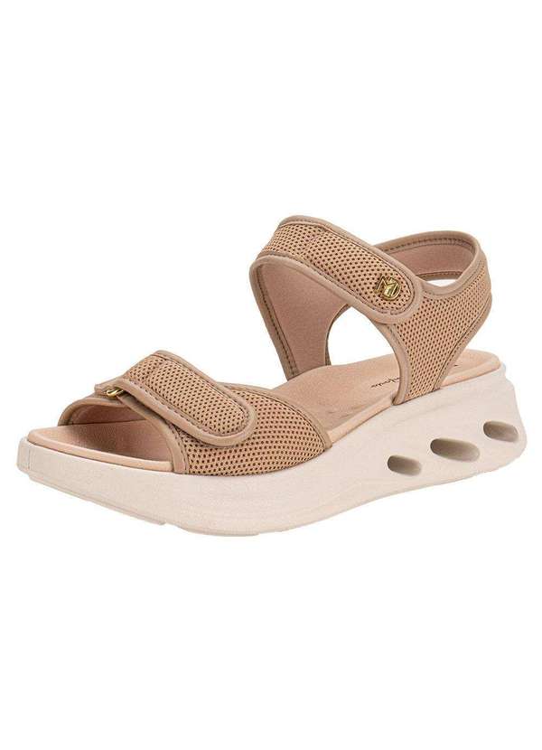Modare - Sandália Feminina Flat Modare 7210103 - Bege