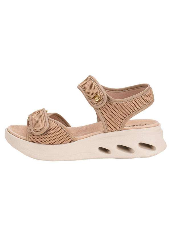 Modare - Sandália Feminina Flat Modare 7210103 - Bege 2