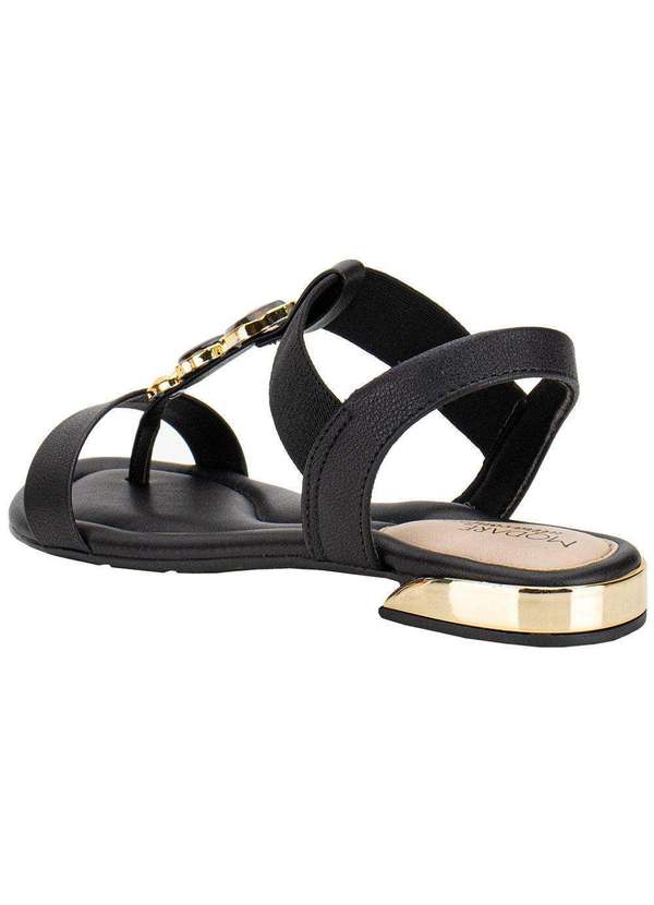 Modare - Sandália Feminina Flat Modare 7217104 Preto 3