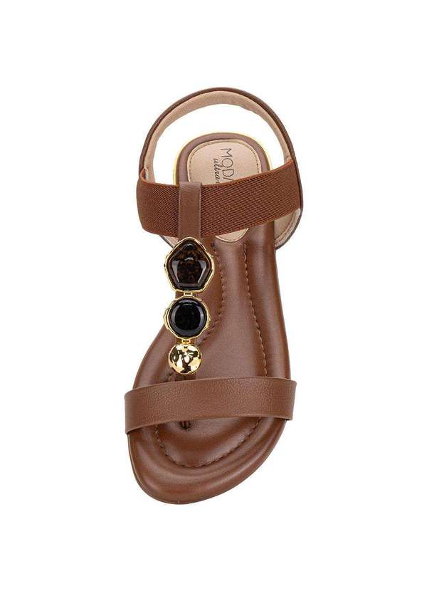 Modare - Sandália Feminina Flat Modare 7217104 Chocolate 5