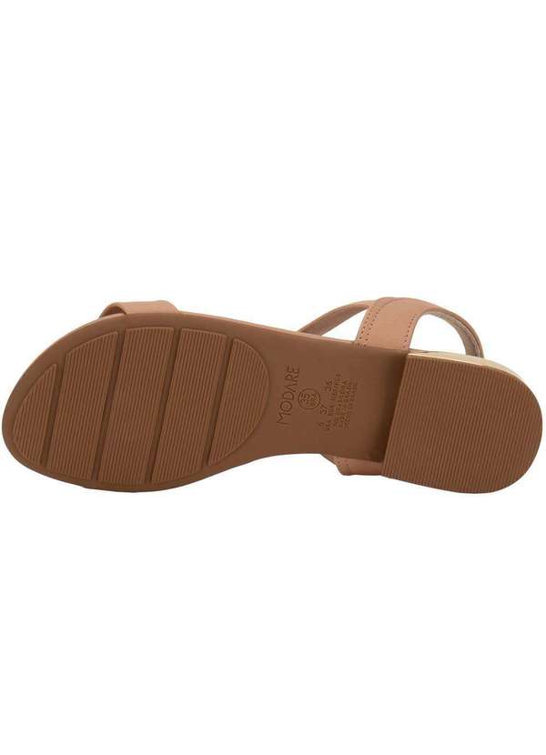 Modare - Sandália Feminina Flat Modare 7217104 Salmão 4