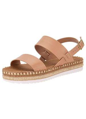 Sandália Feminina Flat Moleca 5447518 - MOLECA