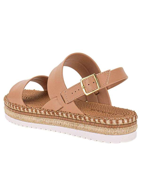 Moleca - Sandália Feminina Flat Moleca 5447518 - Salmão 3