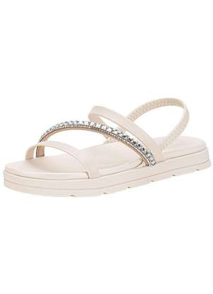 Sandália Feminina Flat Moleca 5490104 - MOLECA