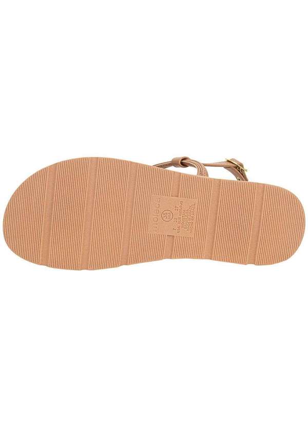 Moleca - Sandália Feminina Flat Moleca 5490122 Salmão 4