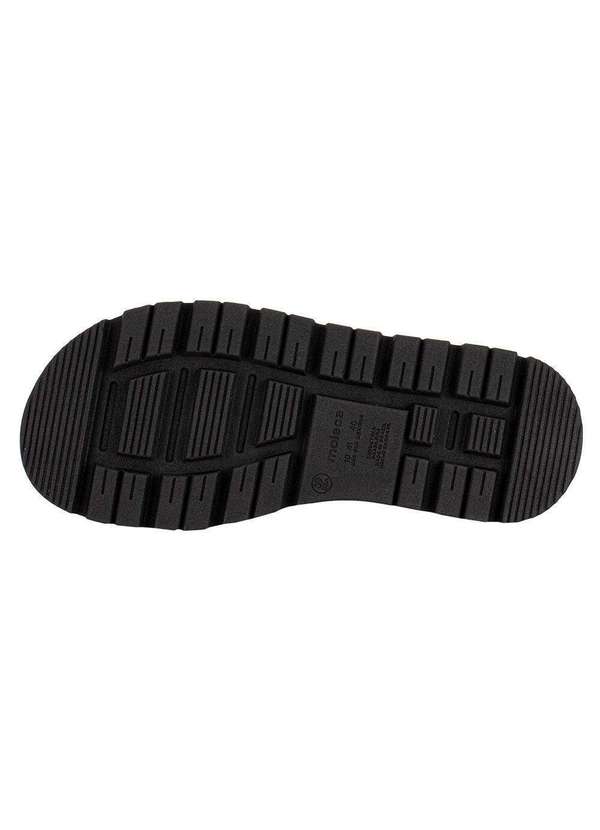 Moleca - Sandália Feminina Flat Moleca 5504113 - Preto 4