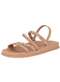 Moleca - Sandália Feminina Flat Moleca 5556110 Branco/Off - variação: SALMÃO