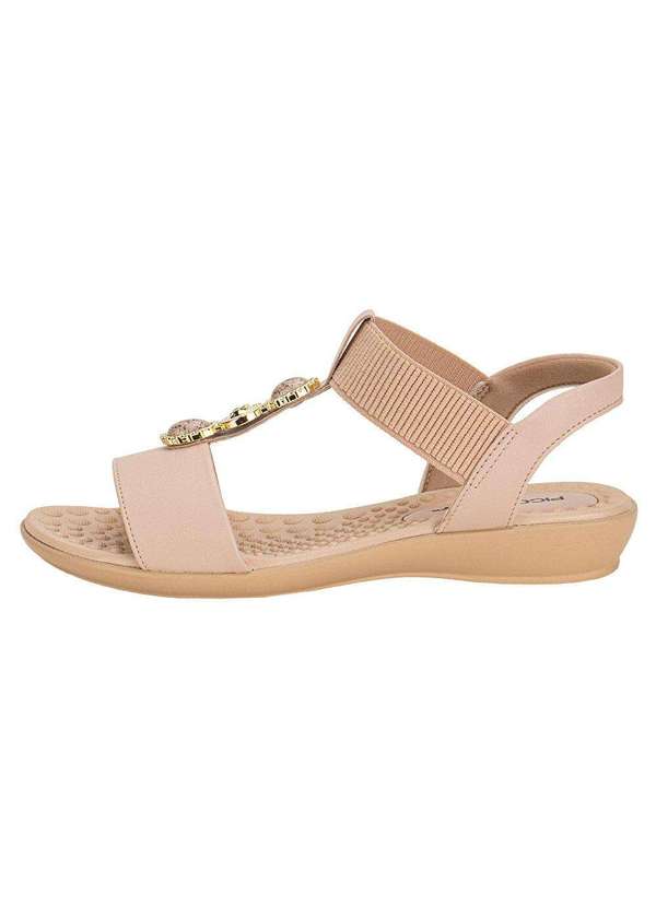 Piccadilly - Sandália Feminina Flat Piccadilly 500399 - Salmão 2