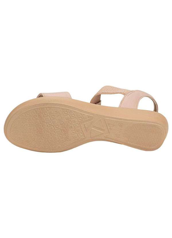 Piccadilly - Sandália Feminina Flat Piccadilly 500399 - Salmão 4
