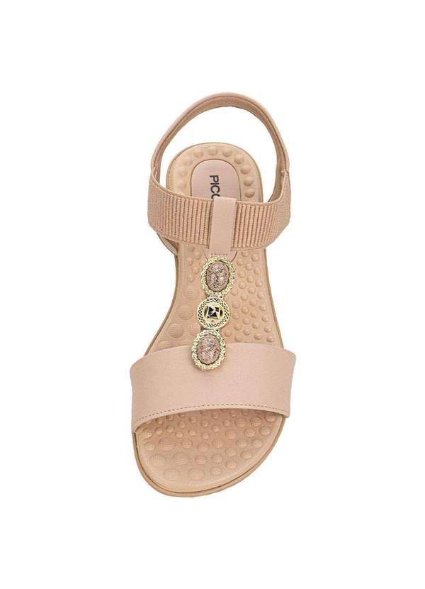 Piccadilly - Sandália Feminina Flat Piccadilly 500399 - Salmão 5