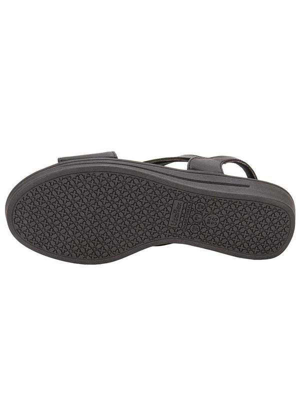 Usaflex - Sandália Feminina Flat Usaflex Mm0703 - Preto 4