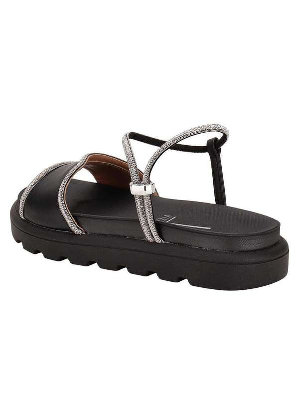 Vizzano - Sandália Feminina Flat Vizzano 6459136 Preto 4