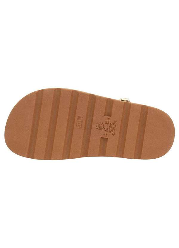 Vizzano - Sandália Feminina Flat Vizzano 6459136 Caramelo 5